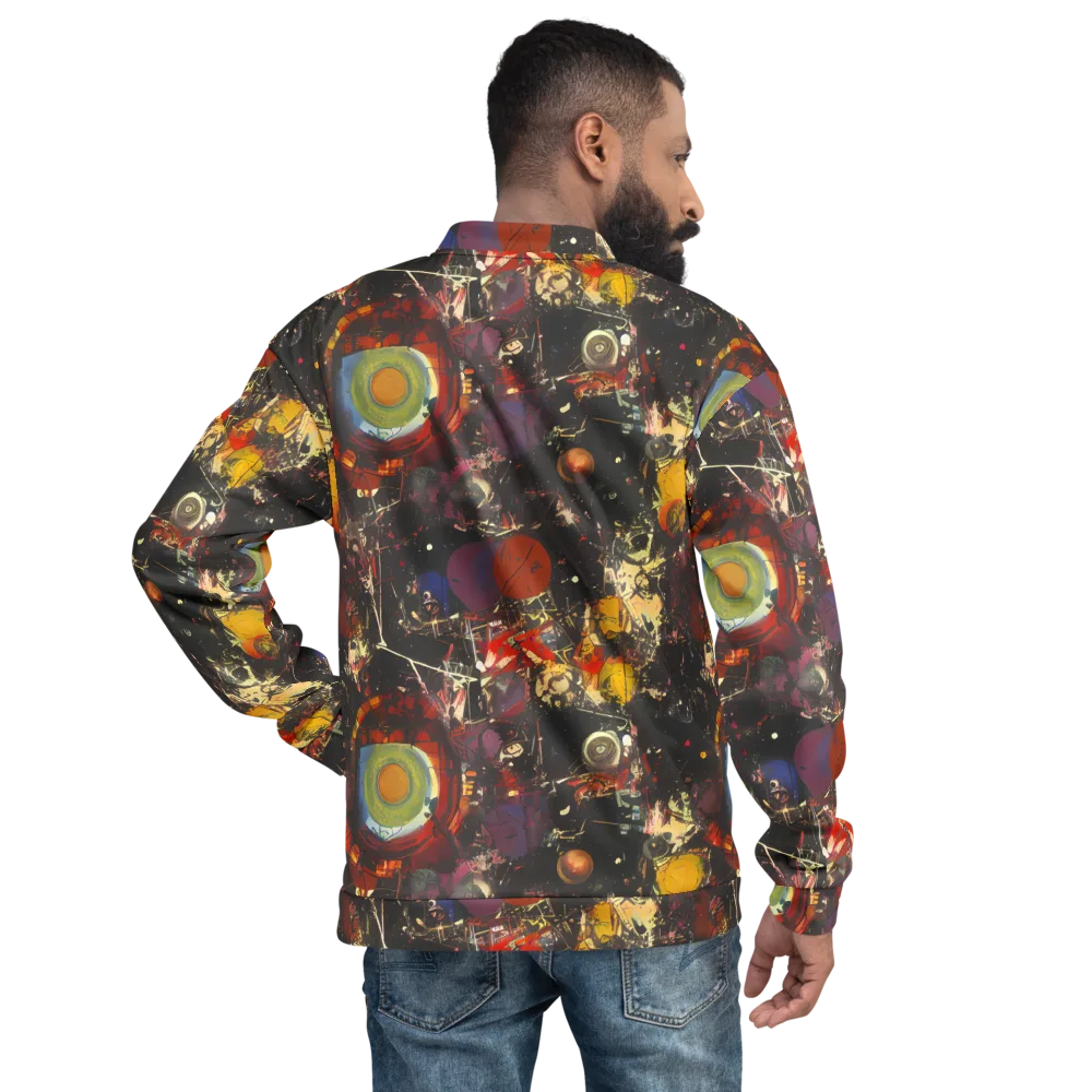 Lunar Funk on Bomber Jacket — Back