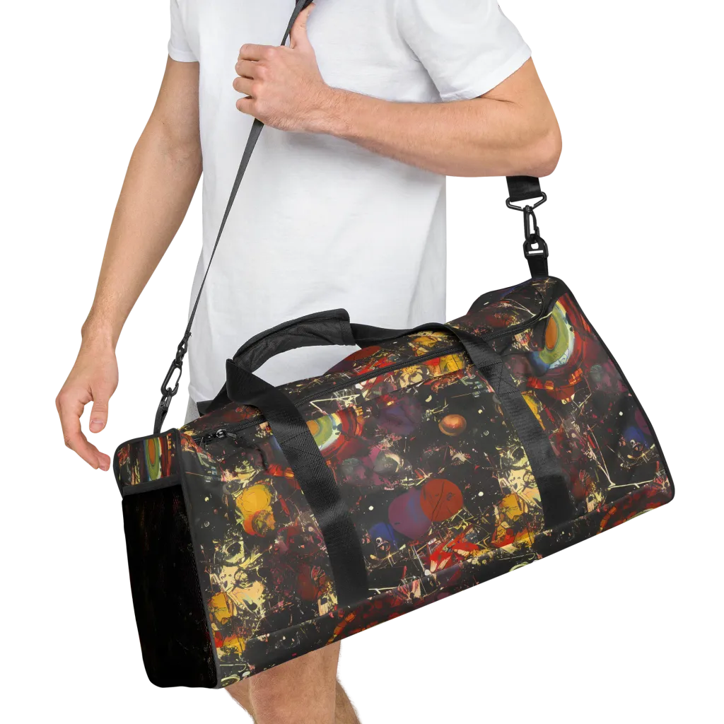 Lunar Funk on Duffle Bag — Right Front