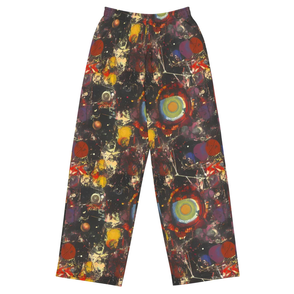 Lunar Funk on Wide-Leg Pants — Front