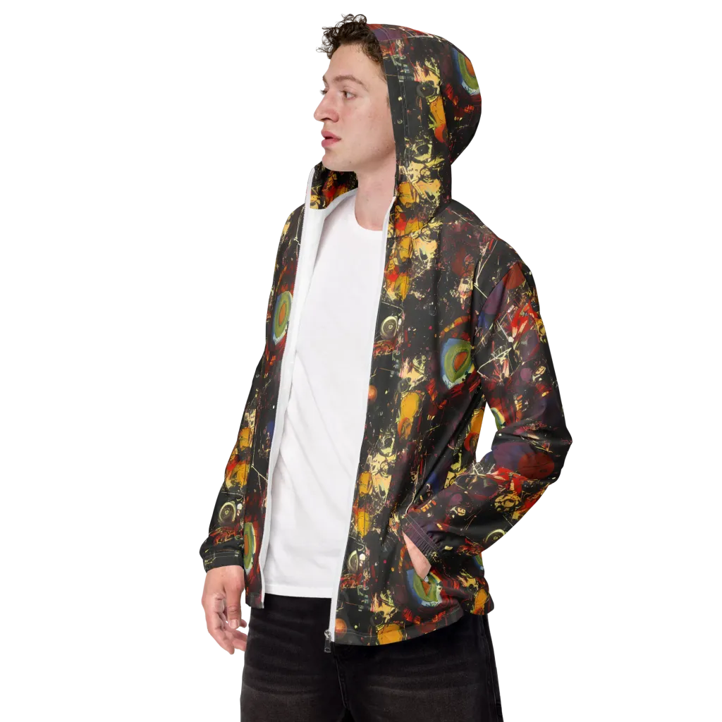 Lunar Funk on Men's Windbreaker — Left Front