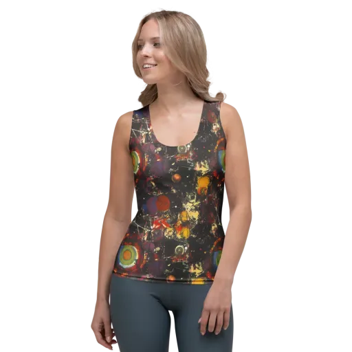 Lunar Funk on a Women's Tank Top