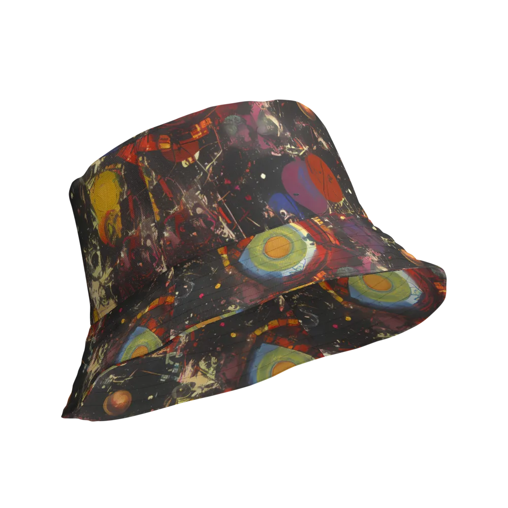 Lunar Funk on Reversible Bucket Hat — Product details Outside