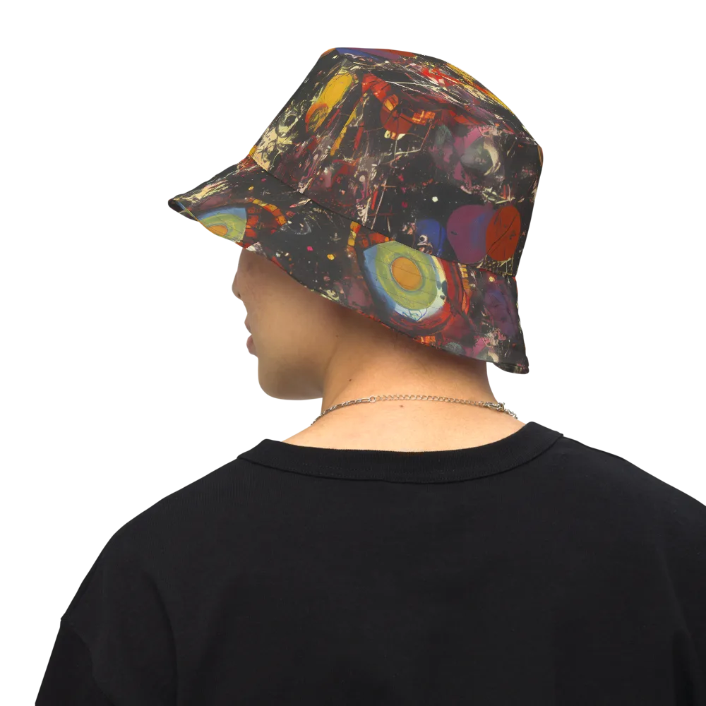 Lunar Funk on Reversible Bucket Hat — Back Inside