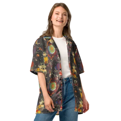 Lunar Funk on a Button Shirt