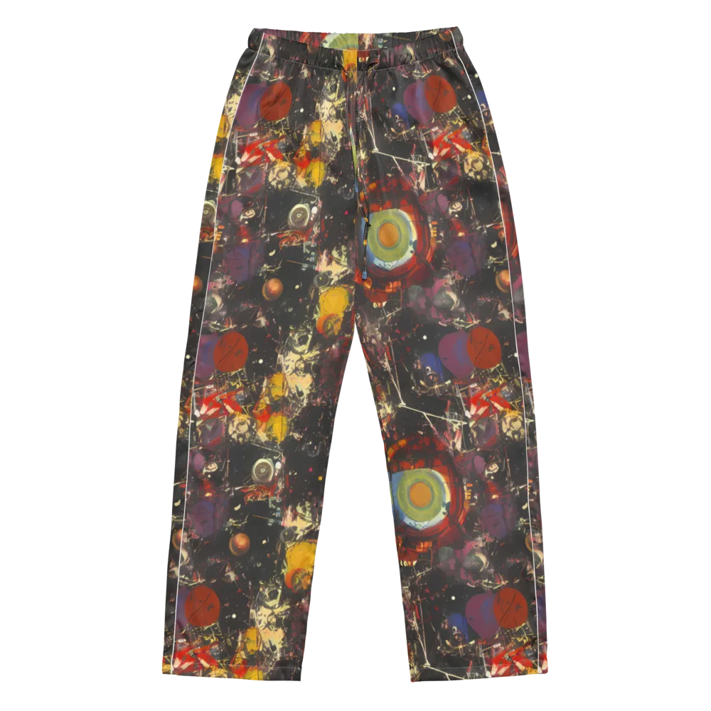 Lunar Funk on Women's Pajama Pants — Front