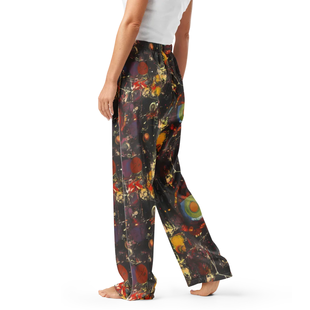 Lunar Funk on Women's Pajama Pants — Left