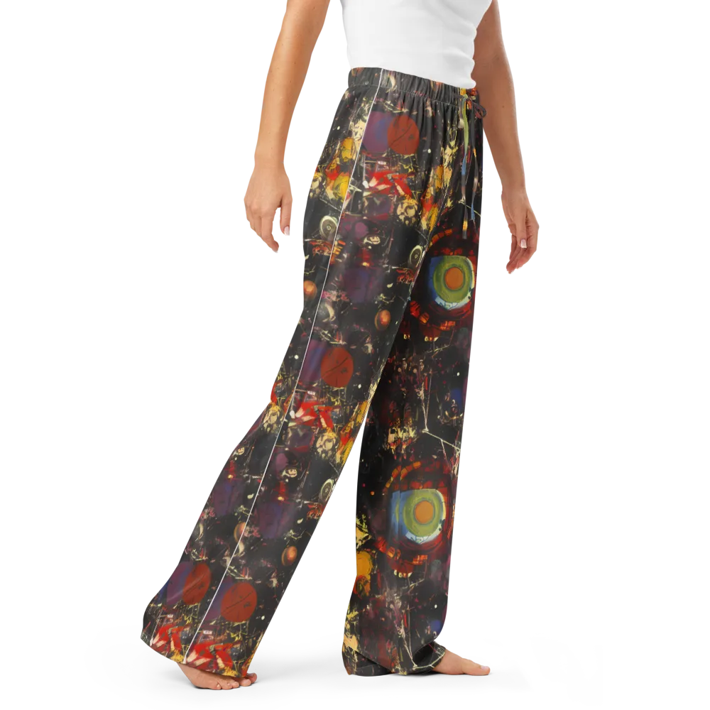 Lunar Funk on Women's Pajama Pants — Right Front
