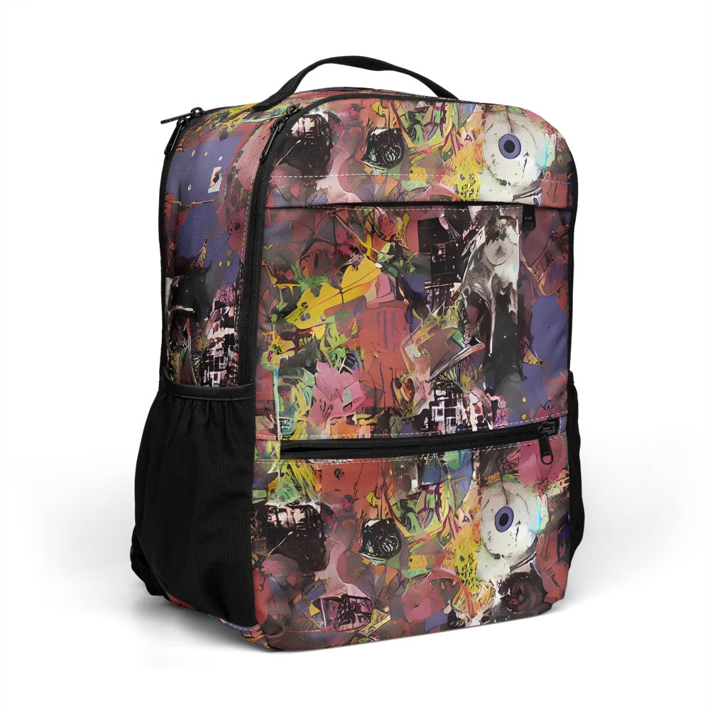 Riot of Rhythm on Utility Backpack — Right Front