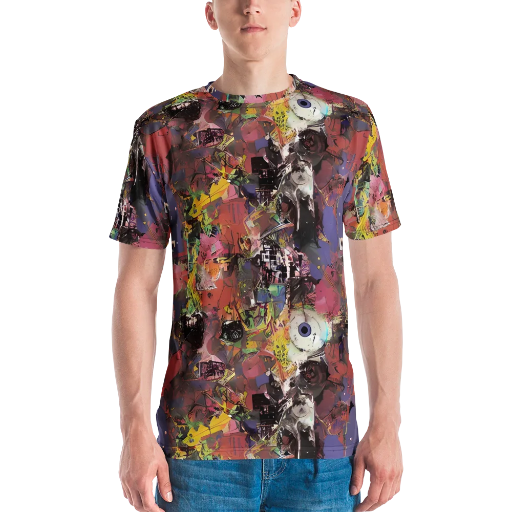 Riot of Rhythm on Men's Crew Neck T-Shirt — Front