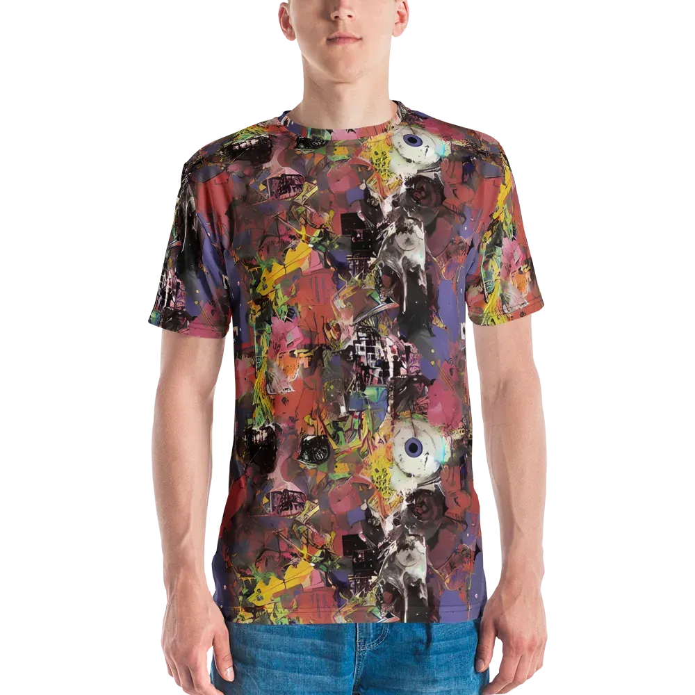Riot of Rhythm on Men's Crew Neck T-Shirt — Front