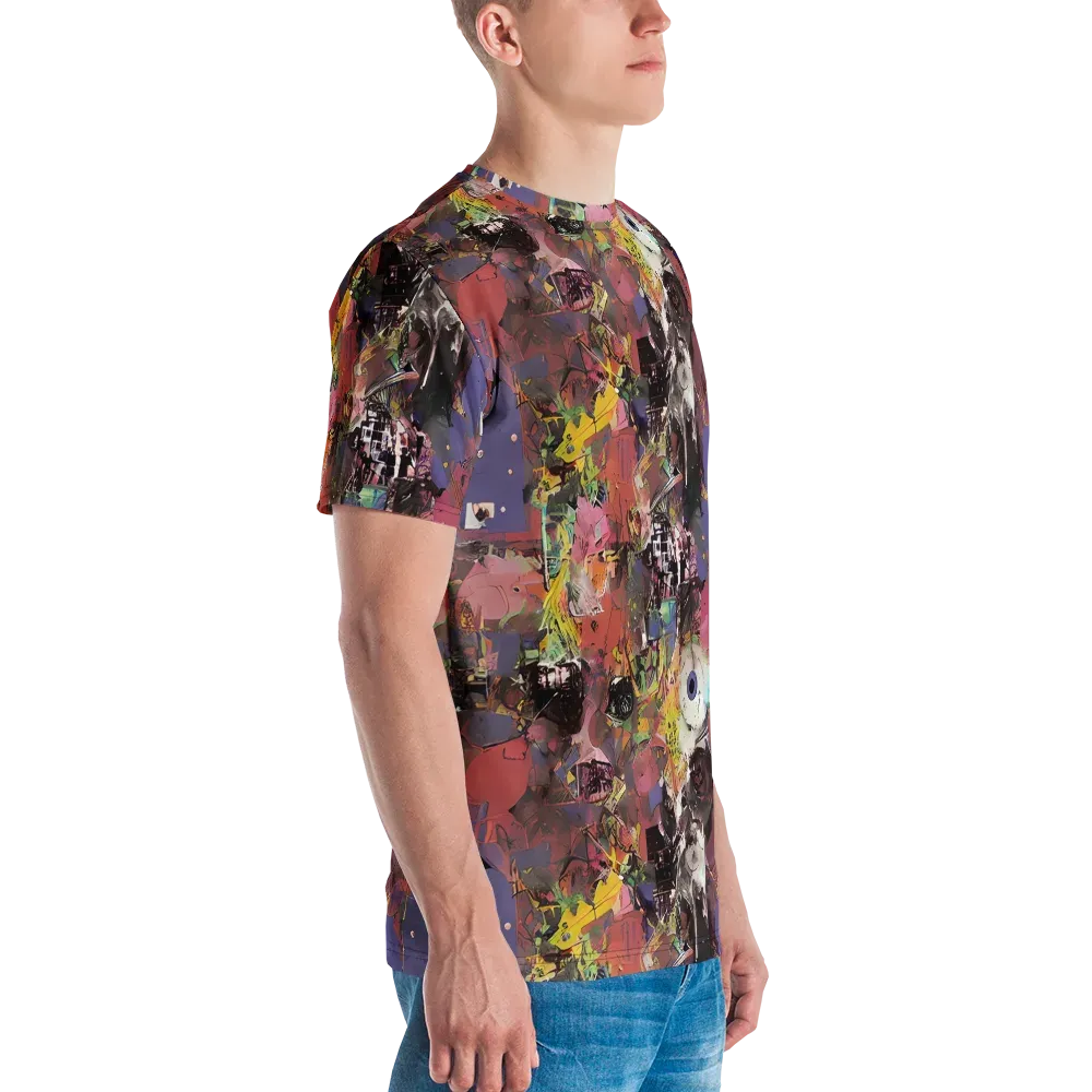 Riot of Rhythm on Men's Crew Neck T-Shirt — Right