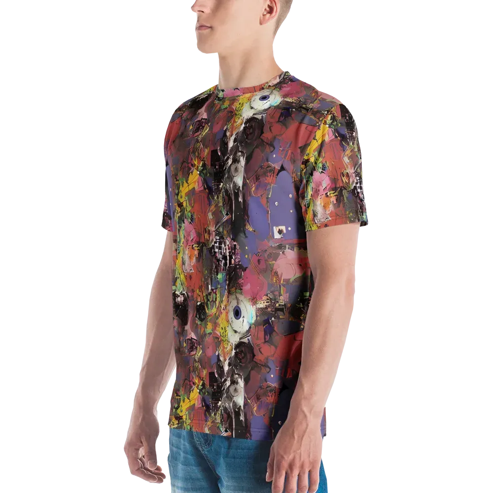 Riot of Rhythm on Men's Crew Neck T-Shirt — Left