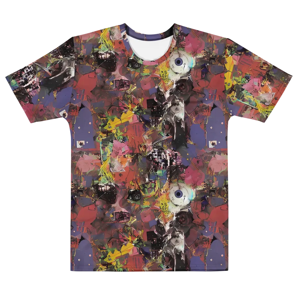Riot of Rhythm on Men's Crew Neck T-Shirt — Front