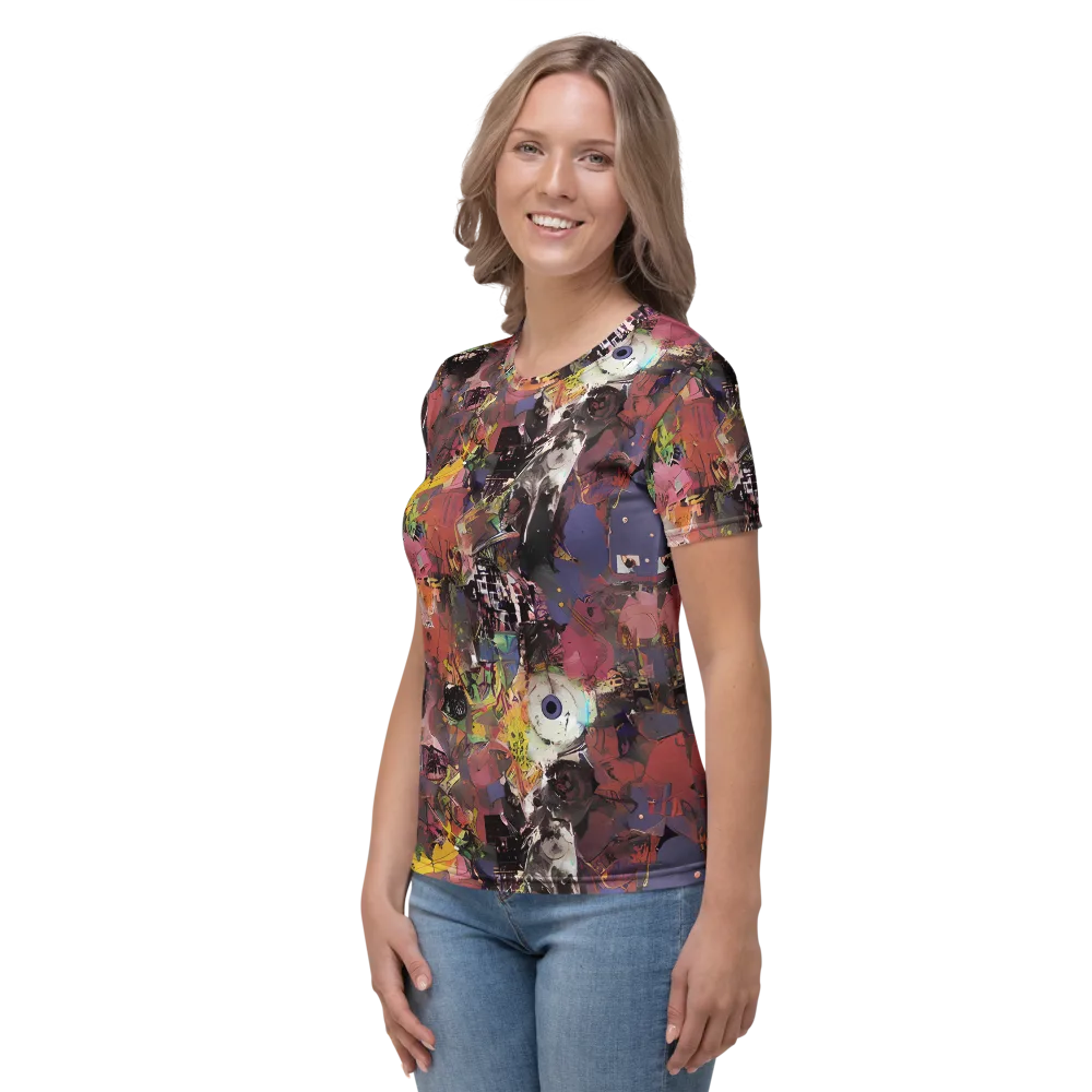 Riot of Rhythm on Women's Crew Neck T-Shirt — Left