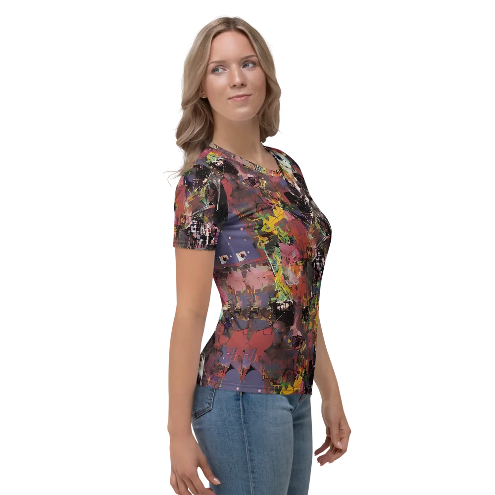 Riot of Rhythm on Women's Crew Neck T-Shirt — Right