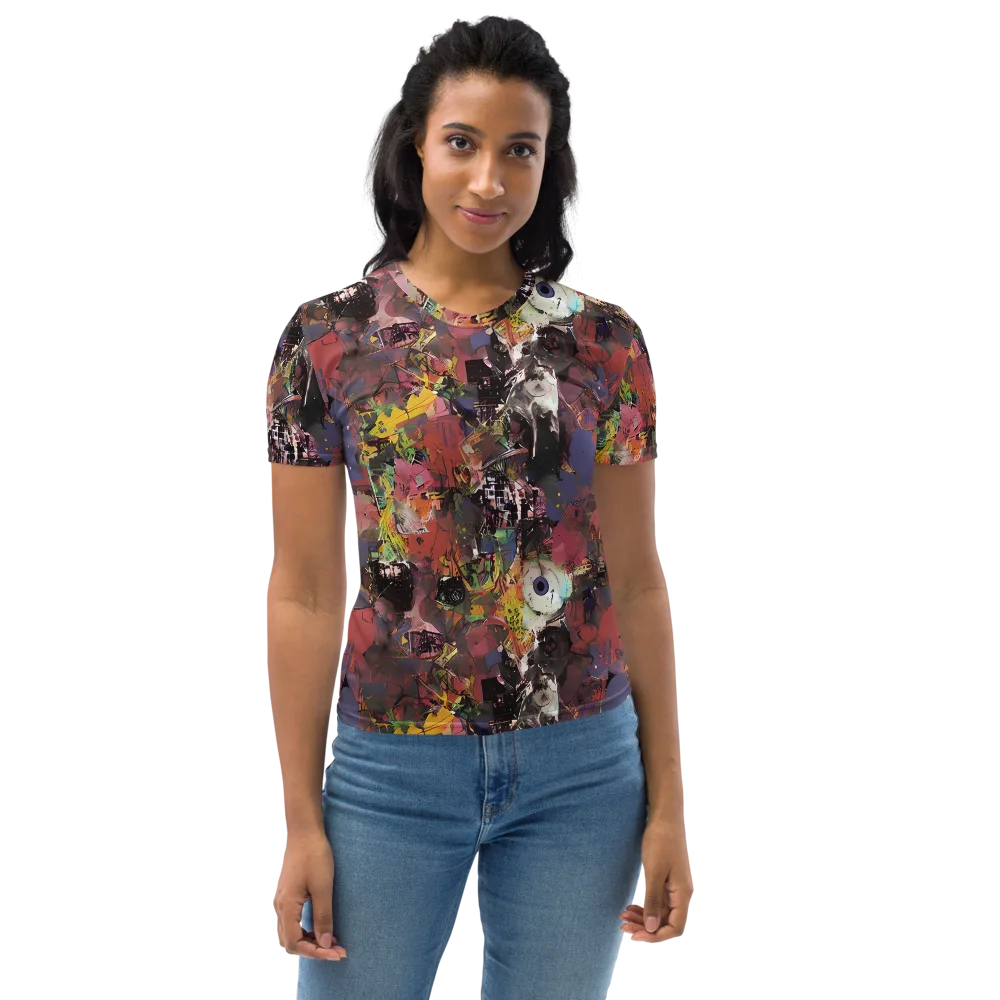 Riot of Rhythm on Women's Crew Neck T-Shirt — Front