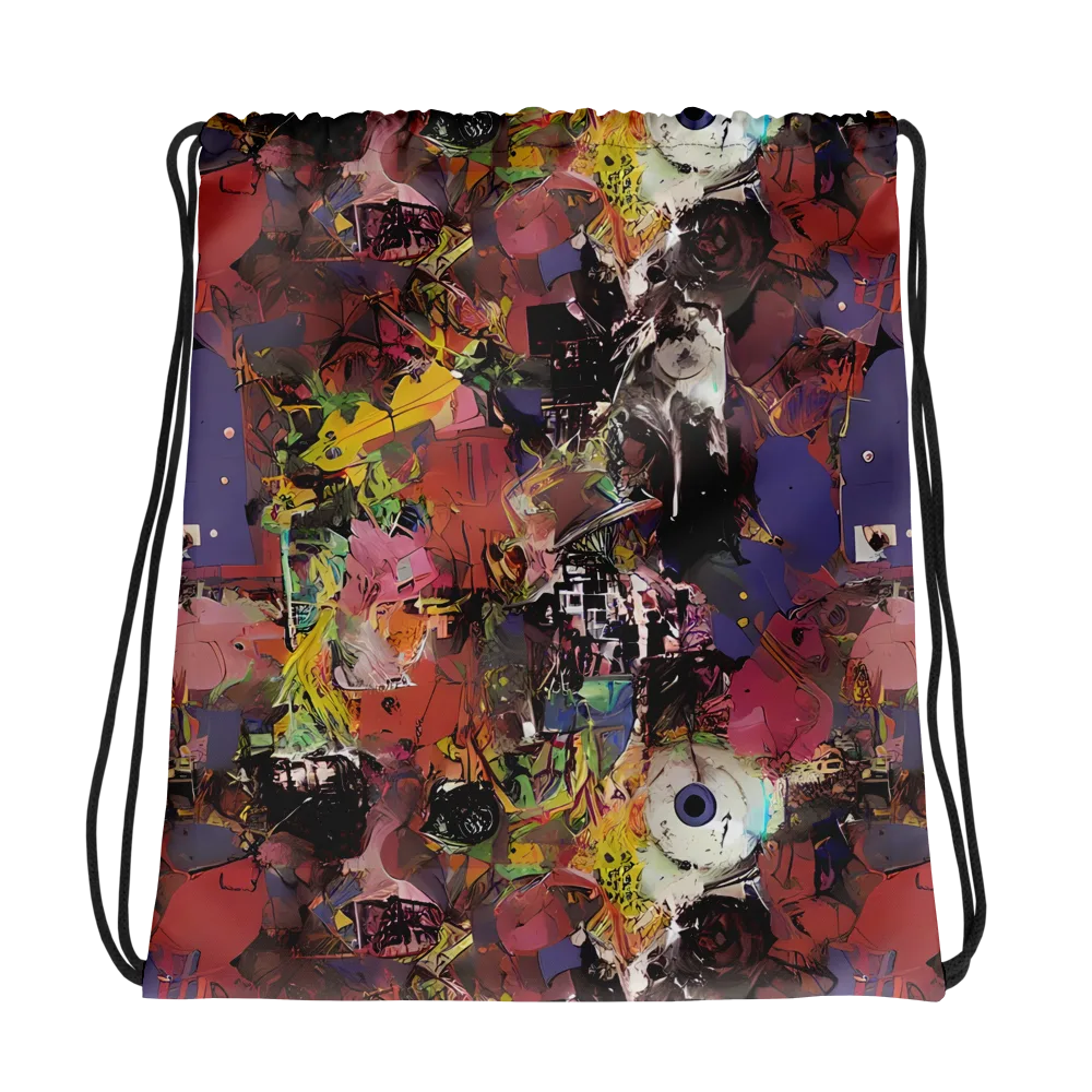 Riot of Rhythm on Drawstring Bag — Photo