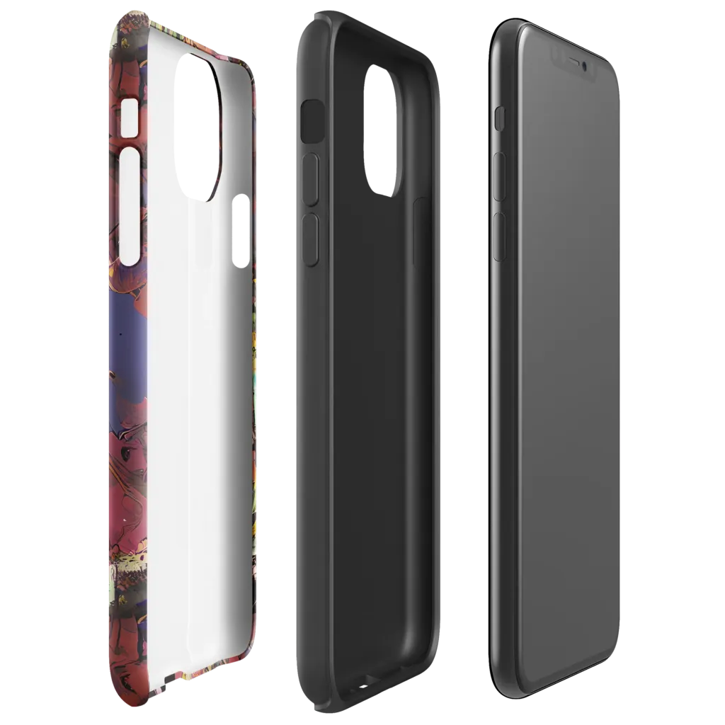 Riot of Rhythm on Tough Case for iPhone® — Right