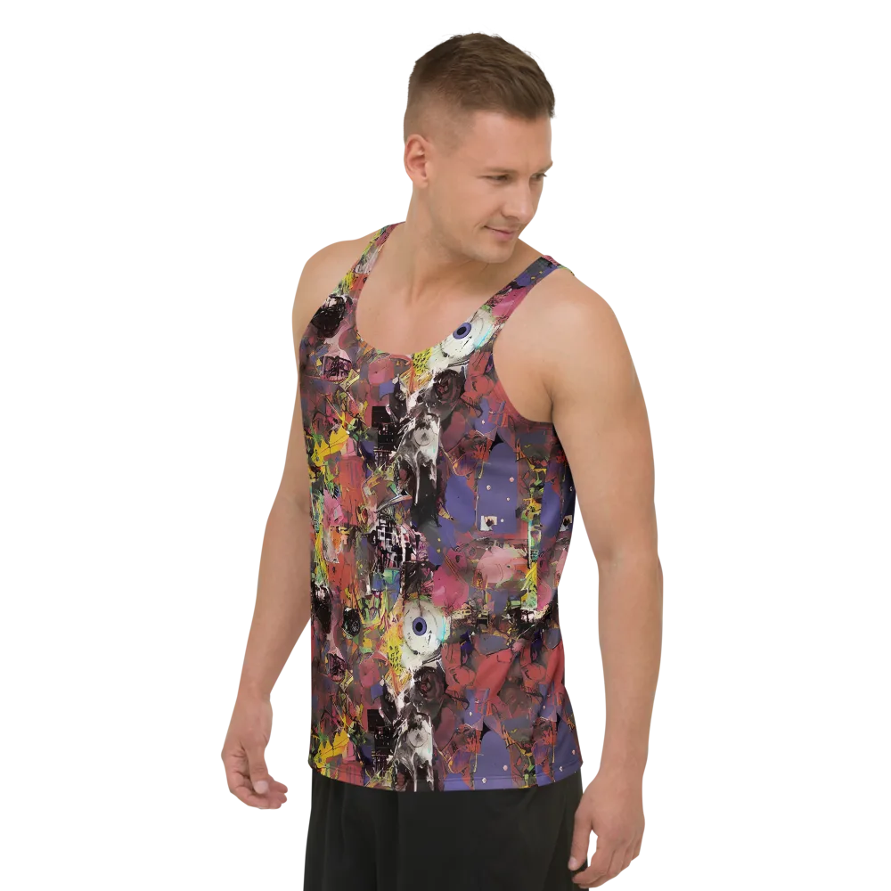 Riot of Rhythm on Men's Tank Top — Left Front
