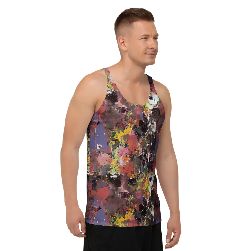 Riot of Rhythm on Men's Tank Top — Right Front