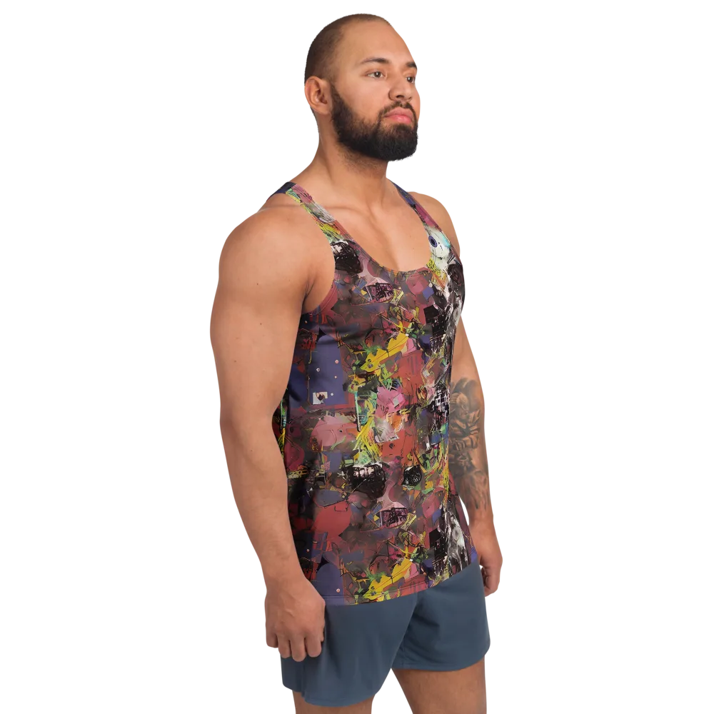 Riot of Rhythm on Men's Tank Top — Right Front