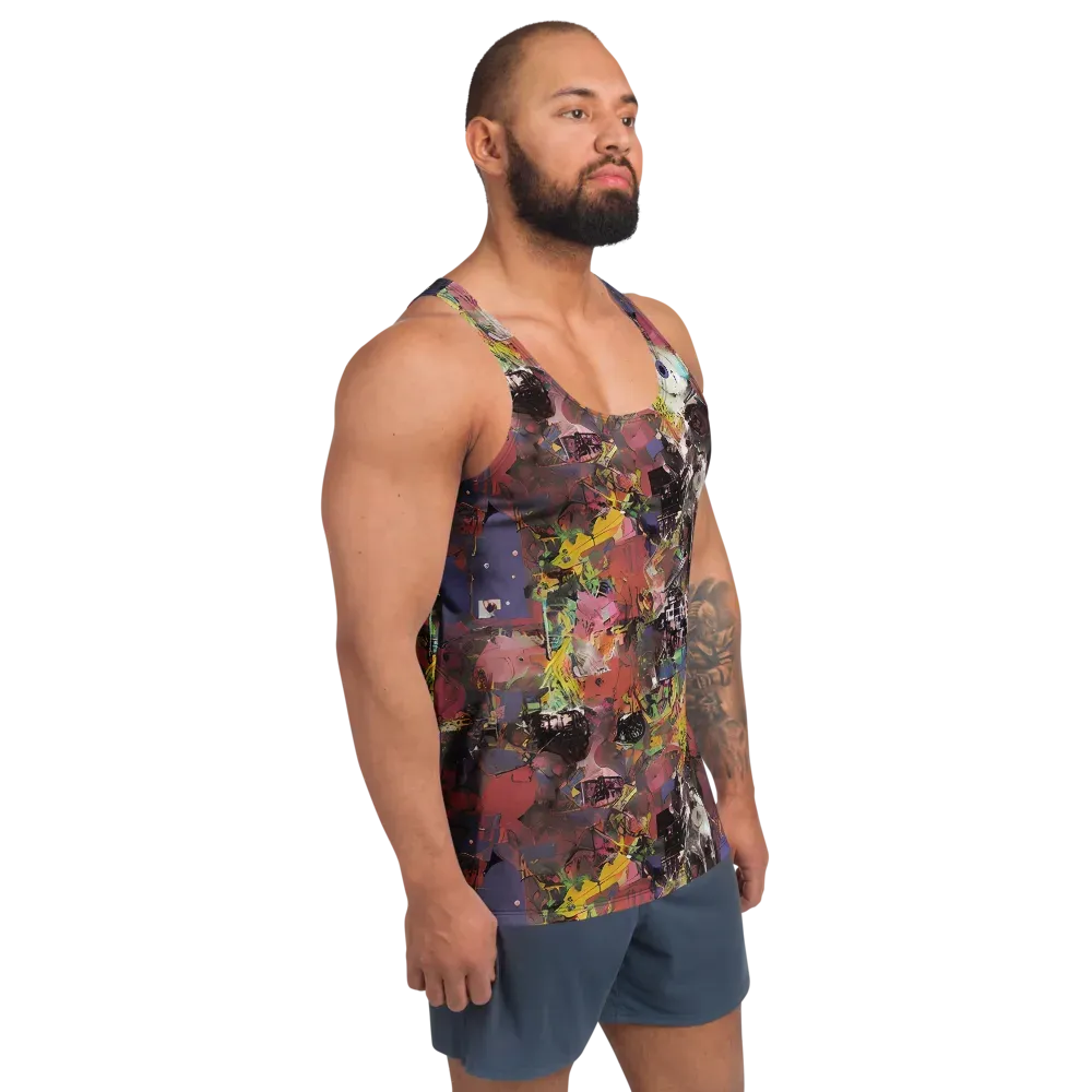 Riot of Rhythm on Men's Tank Top — Right Front