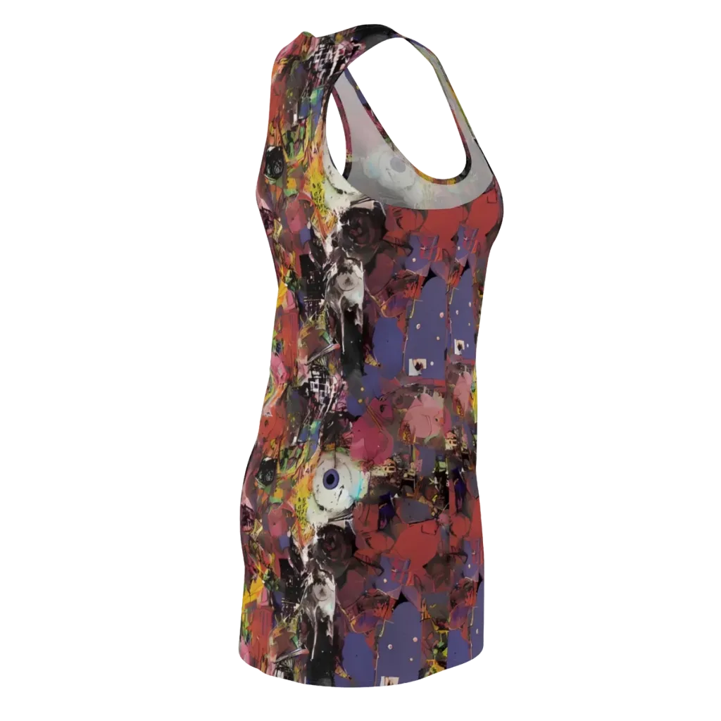 Riot of Rhythm on Racerback Dress — Back Side
