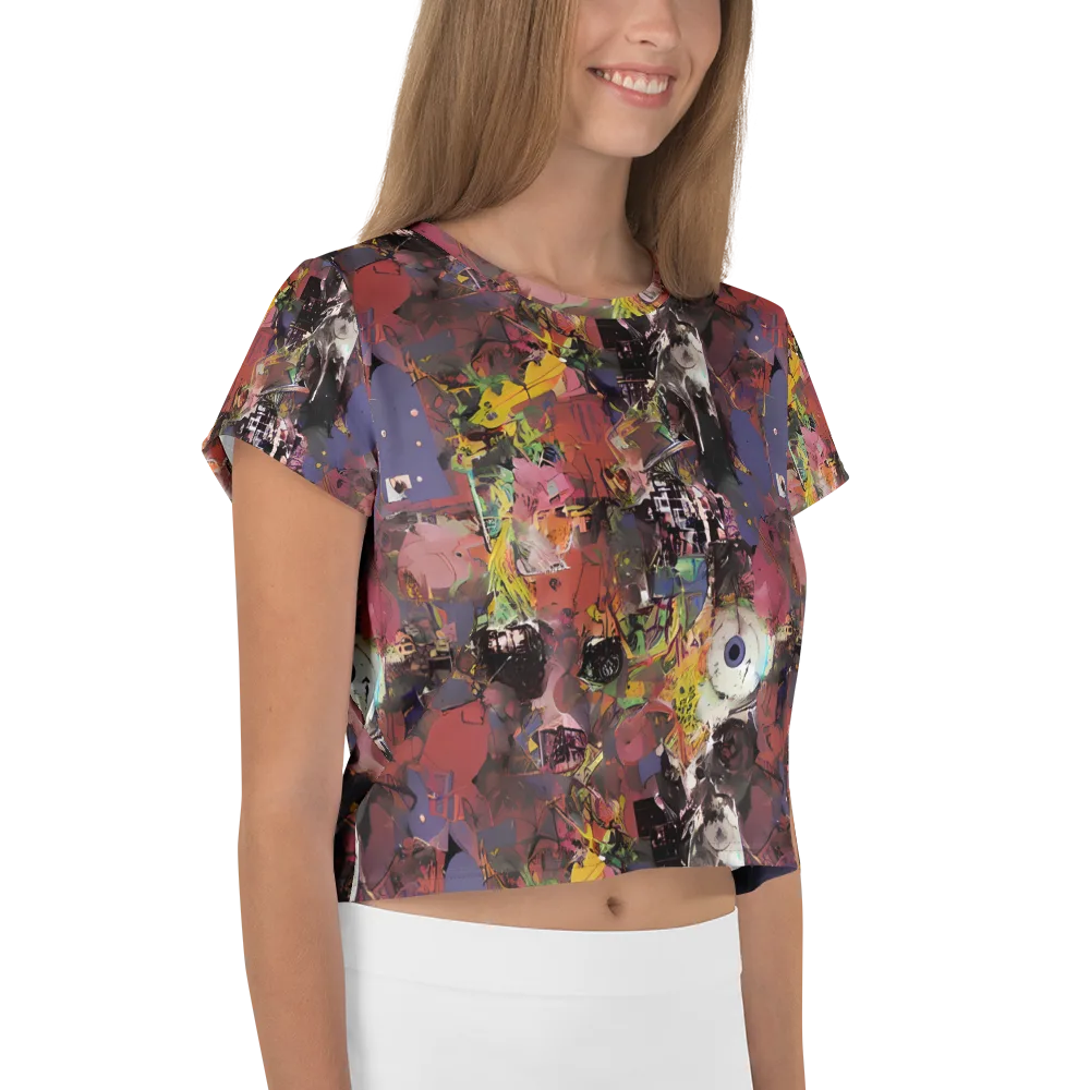 Riot of Rhythm on Crop Tee — Right