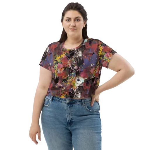 Riot of Rhythm on a Crop Tee