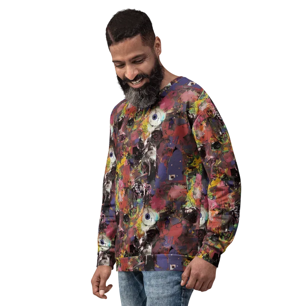 Riot of Rhythm on Sweatshirt — Left Front