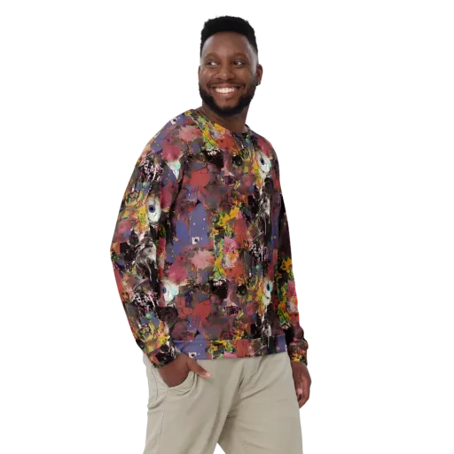 Riot of Rhythm on a Sweatshirt