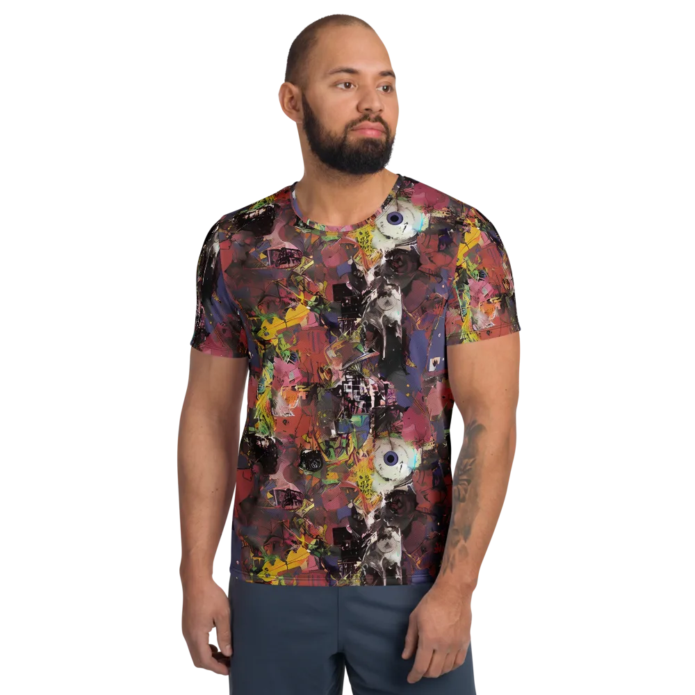 Riot of Rhythm on Men's Athletic T-Shirt — Front