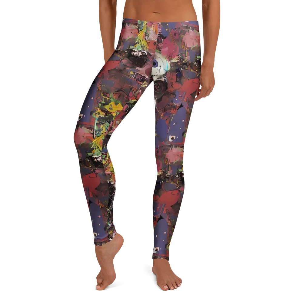 Riot of Rhythm on Leggings — Front
