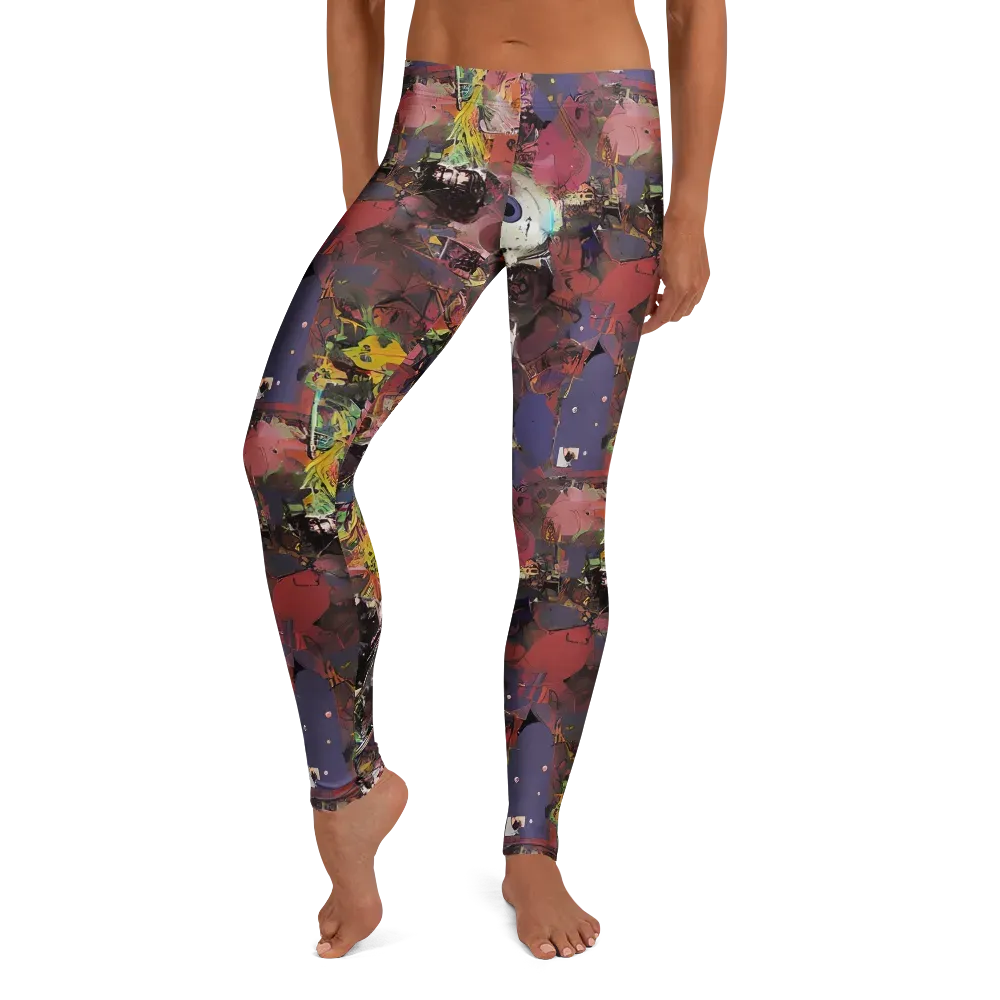 Riot of Rhythm on Leggings — Front