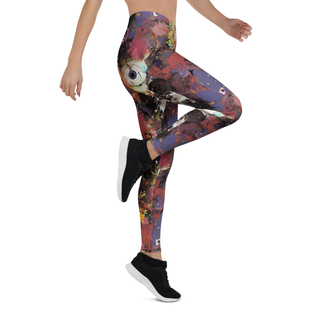 Riot of Rhythm on Leggings — Right