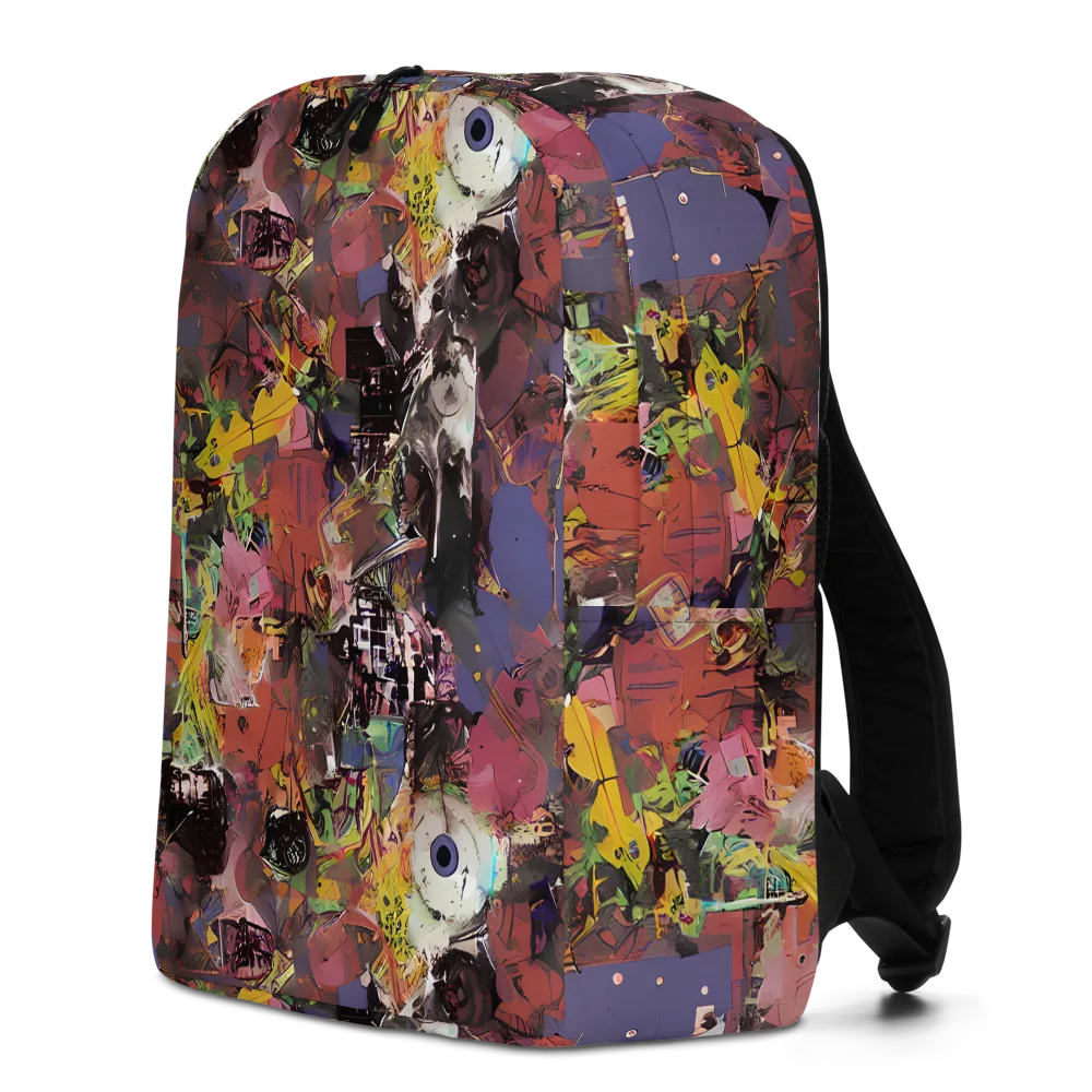 Riot of Rhythm on Minimalist Backpack — Left