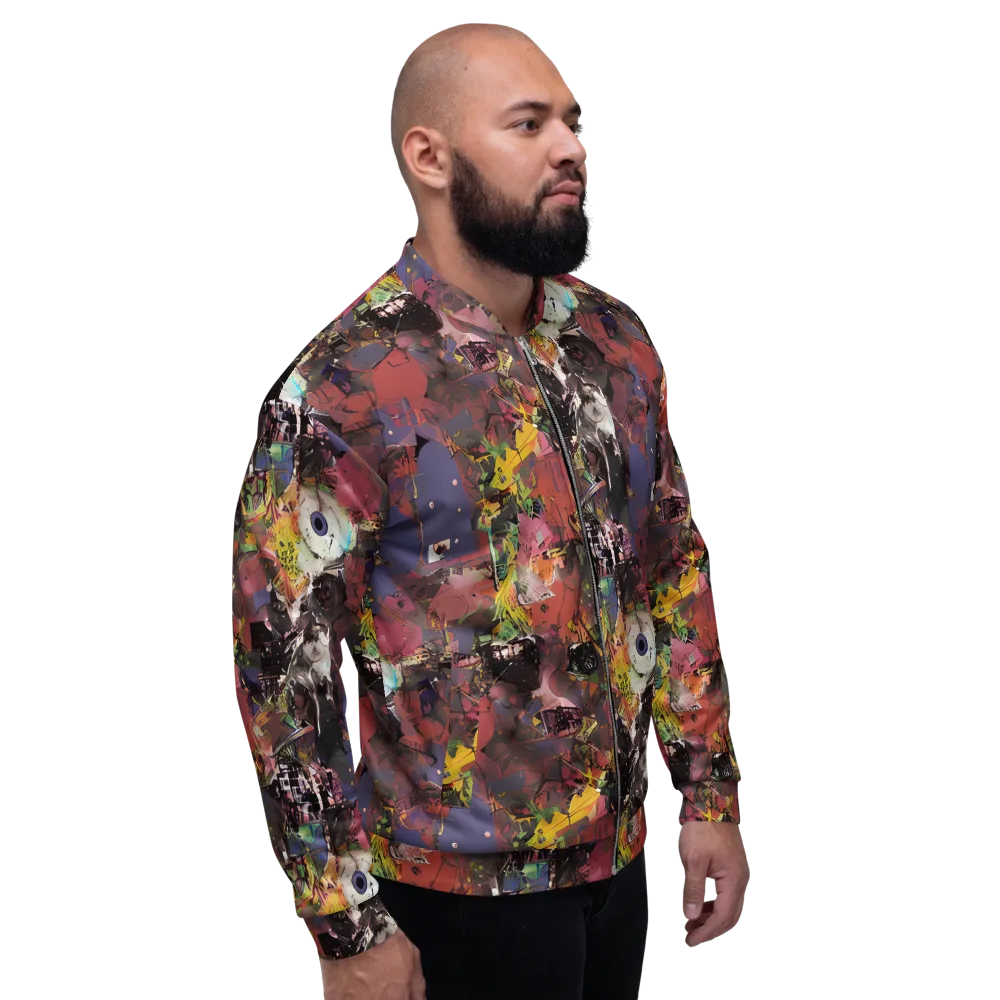 Riot of Rhythm on Bomber Jacket — Right
