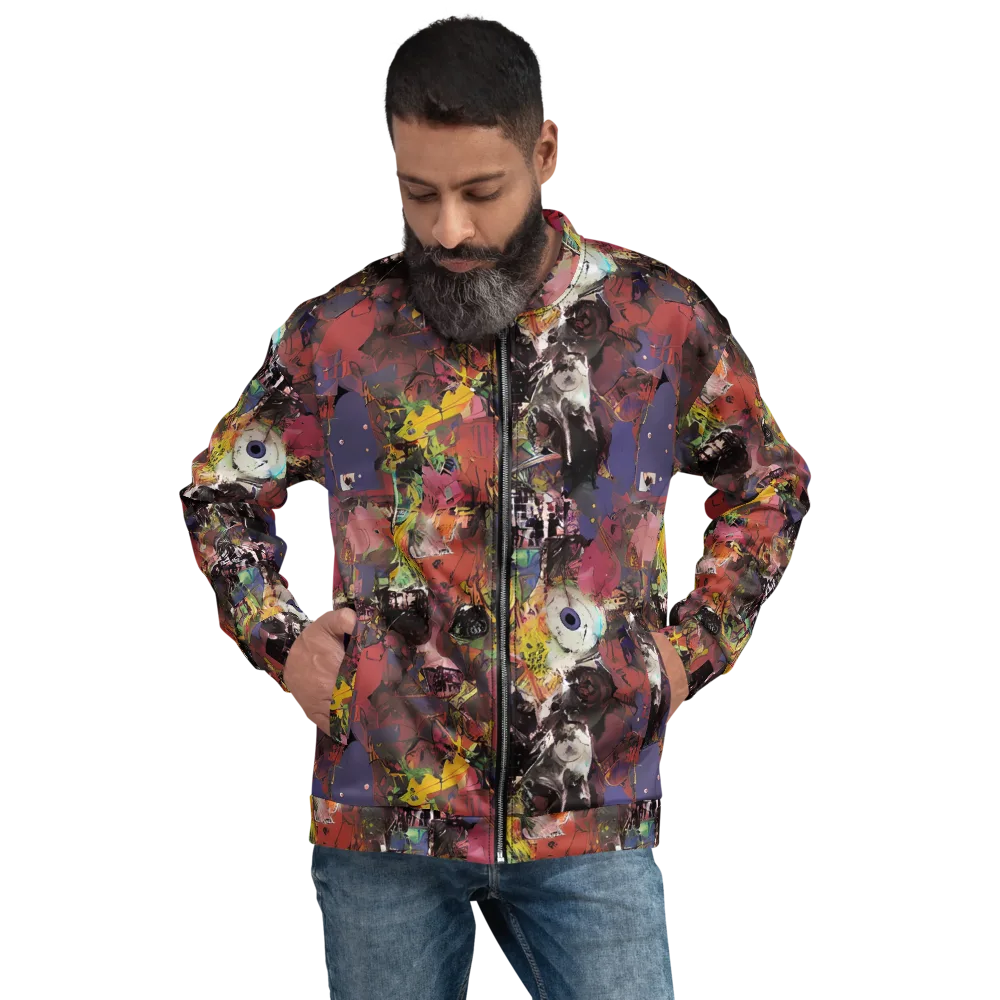 Riot of Rhythm on Bomber Jacket — Front