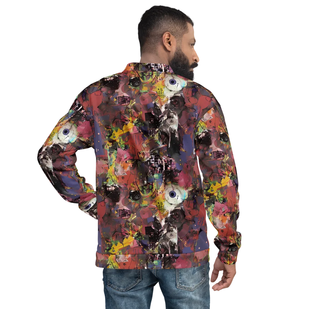 Riot of Rhythm on Bomber Jacket — Back