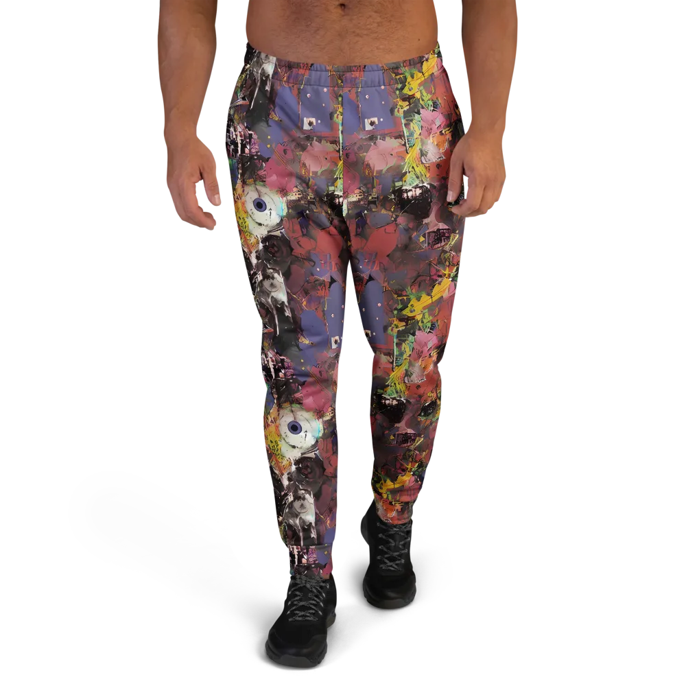 Riot of Rhythm on Men's Joggers — Front