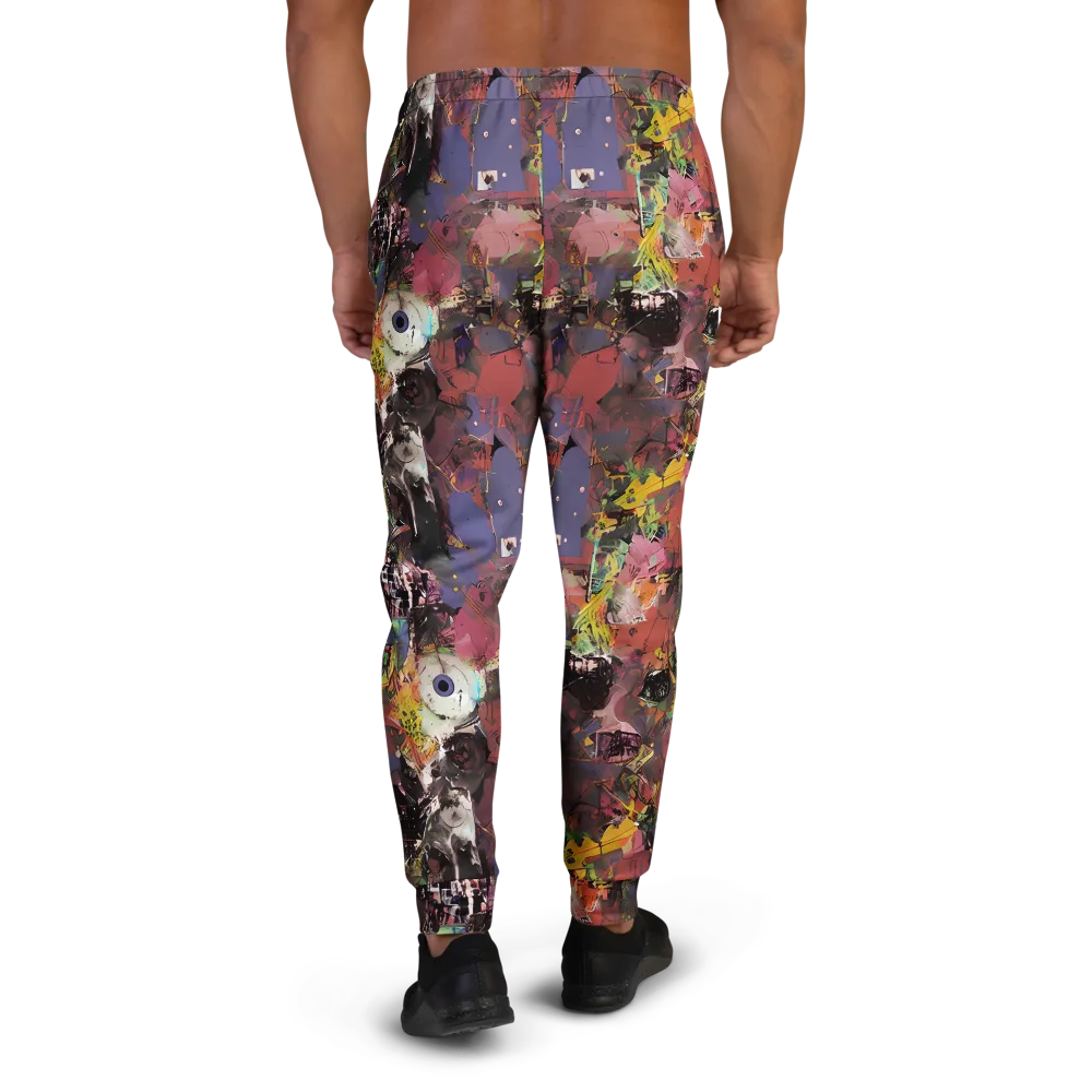 Riot of Rhythm on Men's Joggers — Back