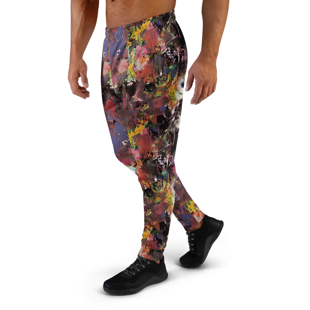 Riot of Rhythm on Men's Joggers — Left