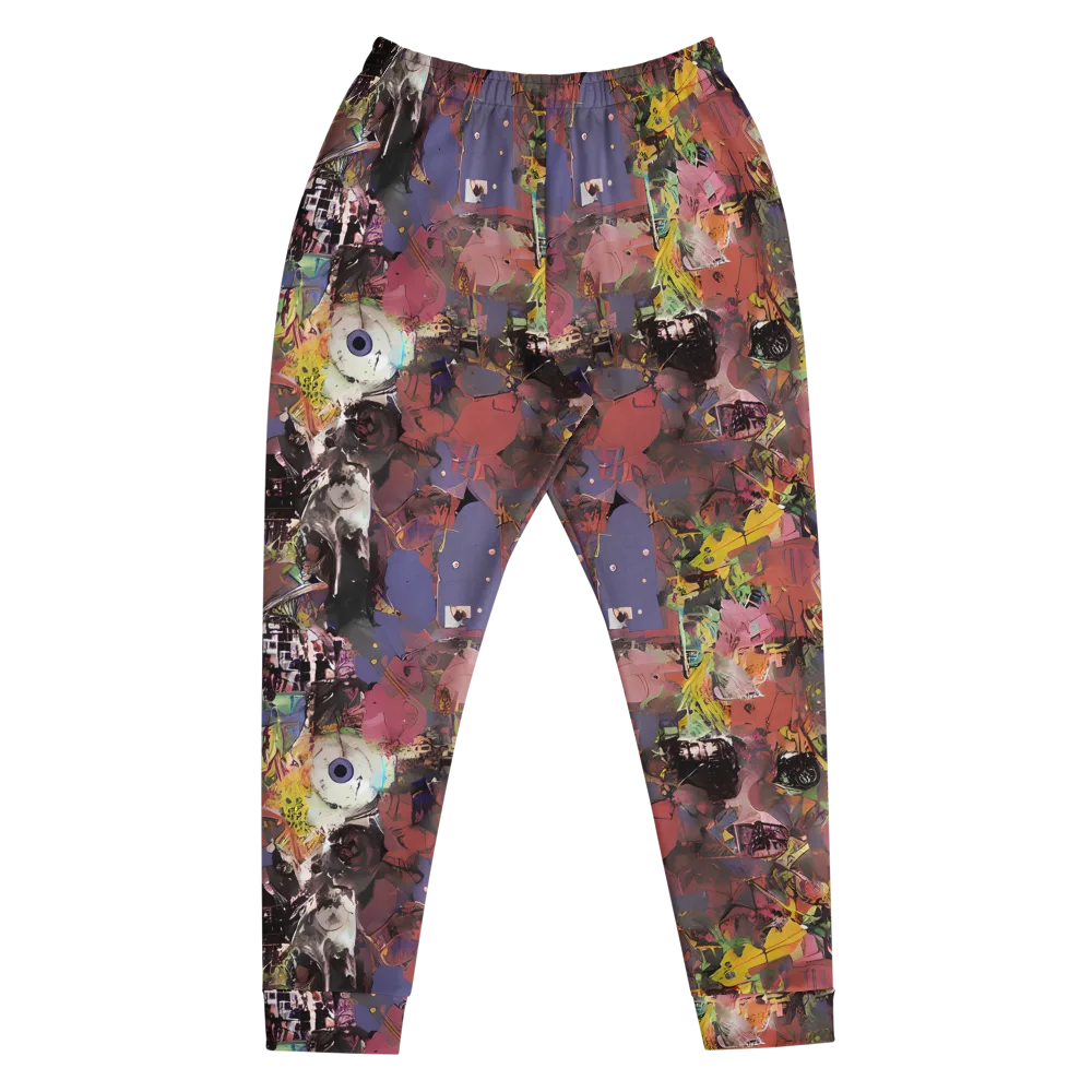 Riot of Rhythm on Men's Joggers — Front