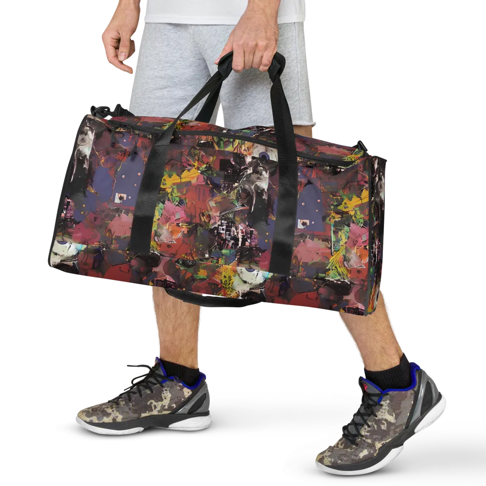 Riot of Rhythm on Duffle Bag — Front