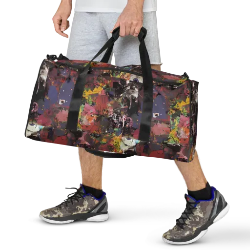 Riot of Rhythm on a Duffle Bag