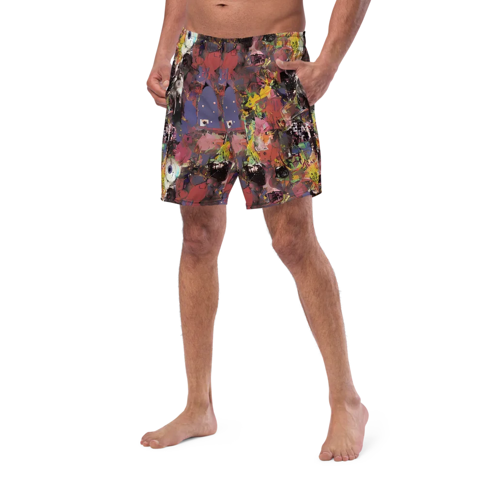 Riot of Rhythm on Swim Trunks — Left Front