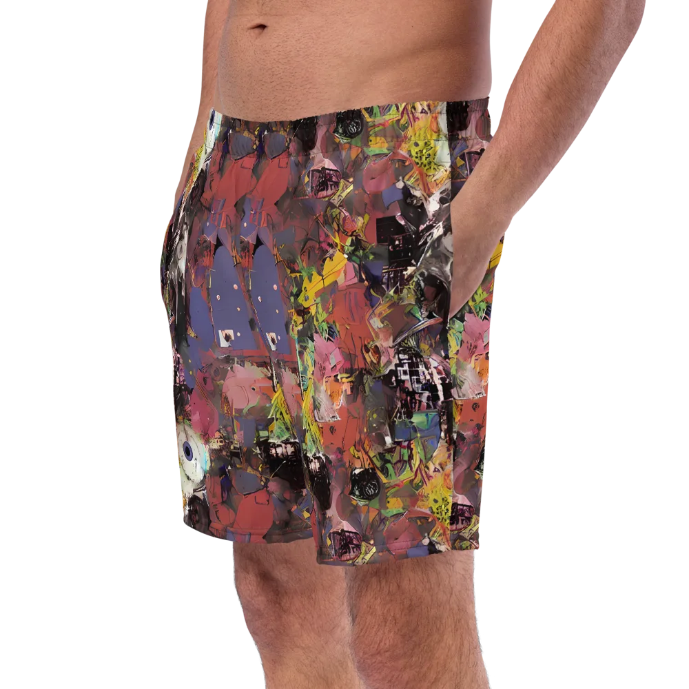 Riot of Rhythm on Swim Trunks — Left Front