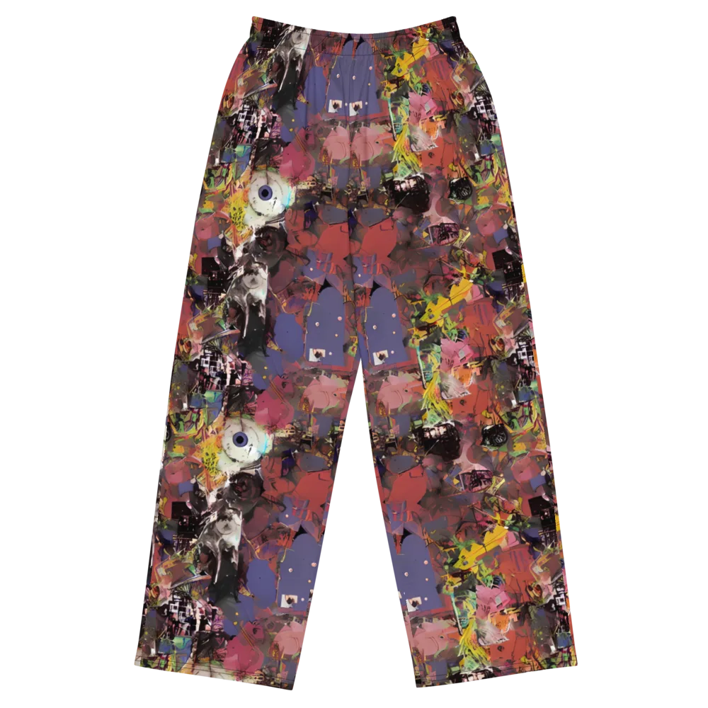 Riot of Rhythm on Wide-Leg Pants — Front