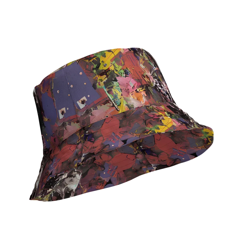 Riot of Rhythm on Reversible Bucket Hat — Product details Outside