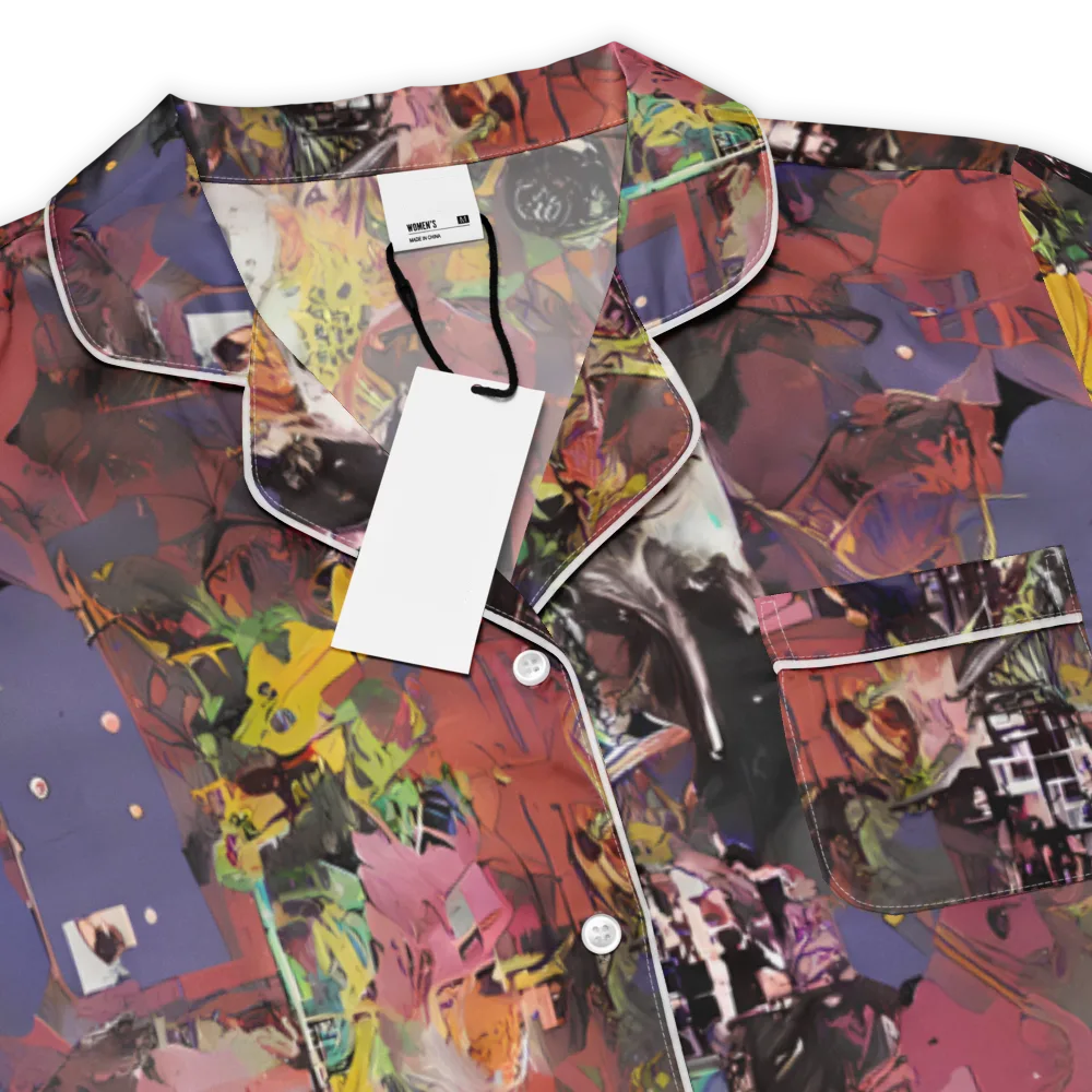 Riot of Rhythm on Women's Short Sleeve Pajama Top — Product details